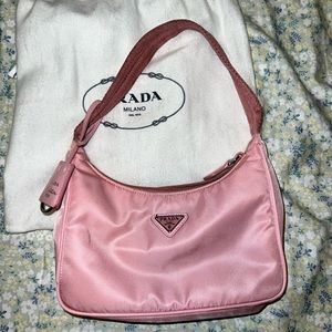 Re-Nylon Re-Edition 2000 mini-bag pink